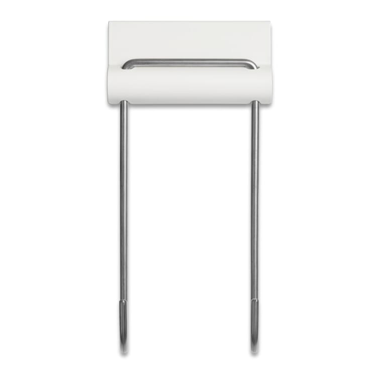 Louis 20 Door Hook, RAL 9010 Pure white