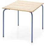 Tisch Estoril, Holz Taubenblau RAL 5014