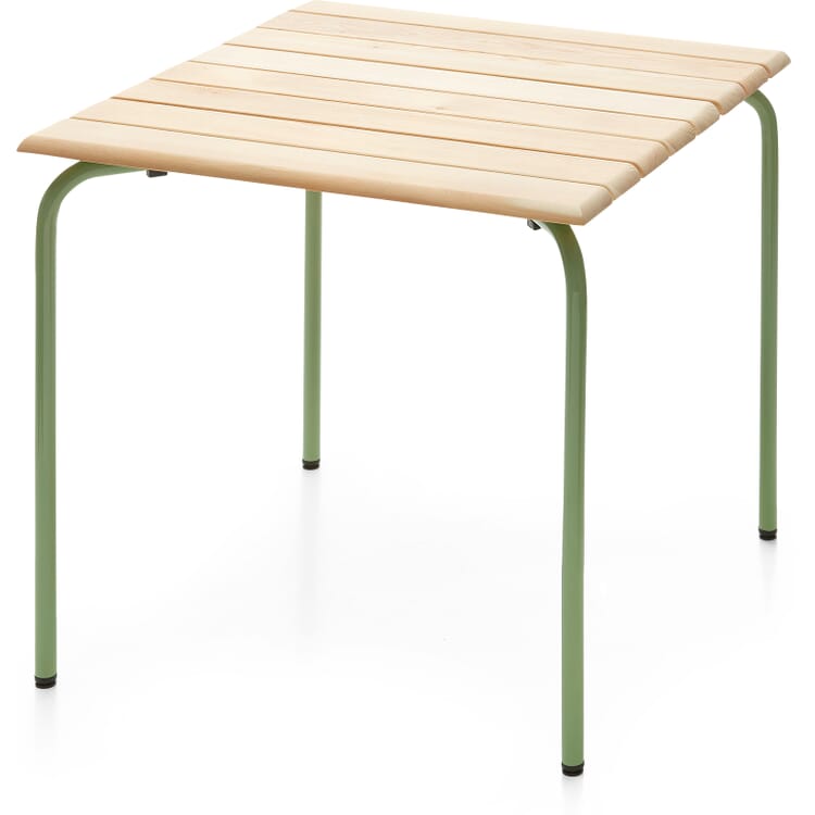Tisch Estoril, Holz, RAL 6021 Blassgrün