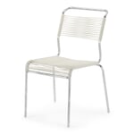 Säntis chair, hot-dip galvanized White