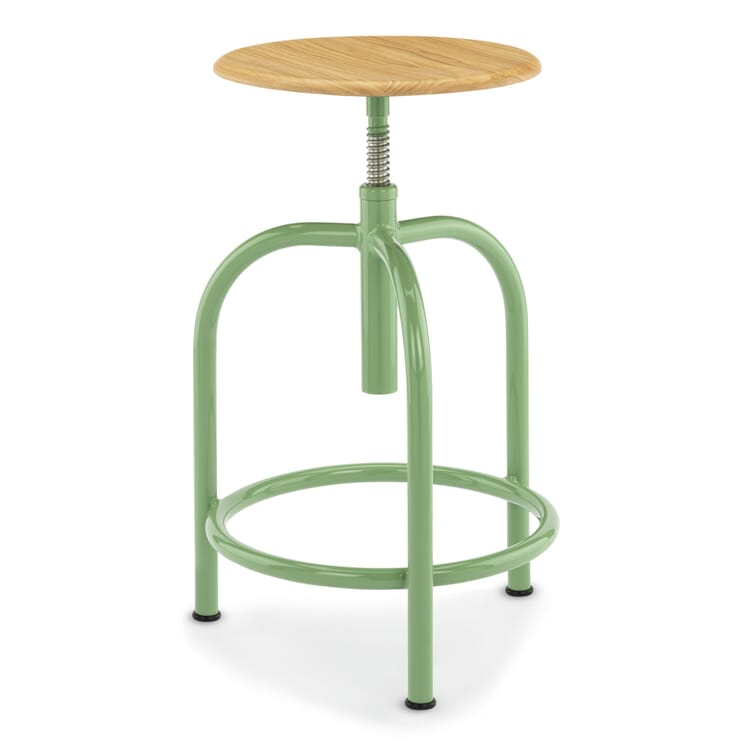 Stool 201-M, RAL 6011 Reseda green