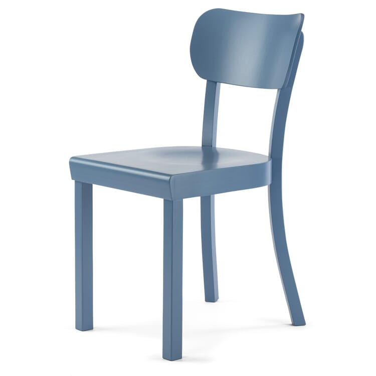Chair Frankfurt kitchen chair, Pigeon blue RAL 5014