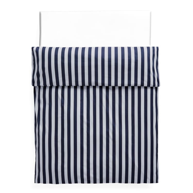 Comforter cover Été, Dark blue / Light gray