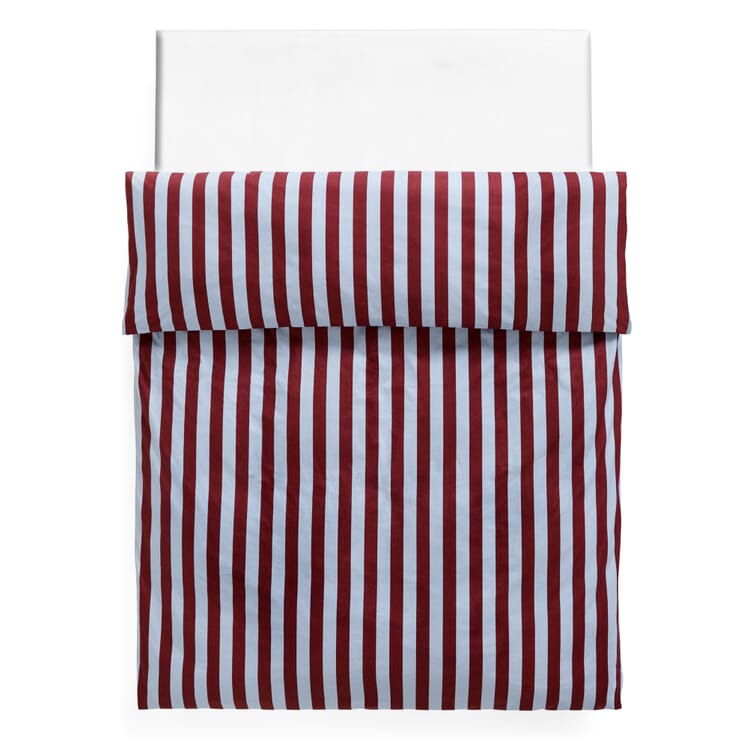 Comforter cover Été, Bordeaux red / blue