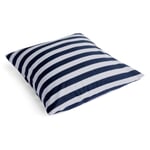 Été pillowcase Dark blue / Light gray 80 × 80 cm