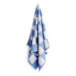 Bath towel Check Blue