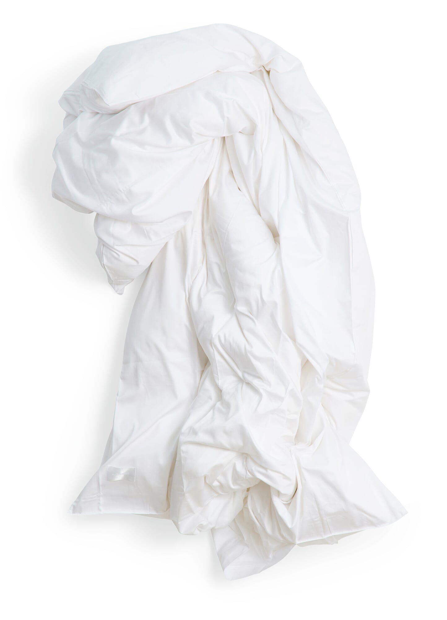 Bettbezug Pure Satin, Weiß (white), 140 × 200 cm