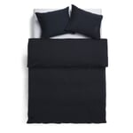 Comforter cover Pure Satin Black (black) 140 × 200 cm