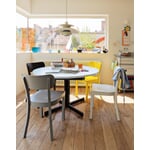 Chair Frankfurt kitchen chair Traffic gray A RAL 7042