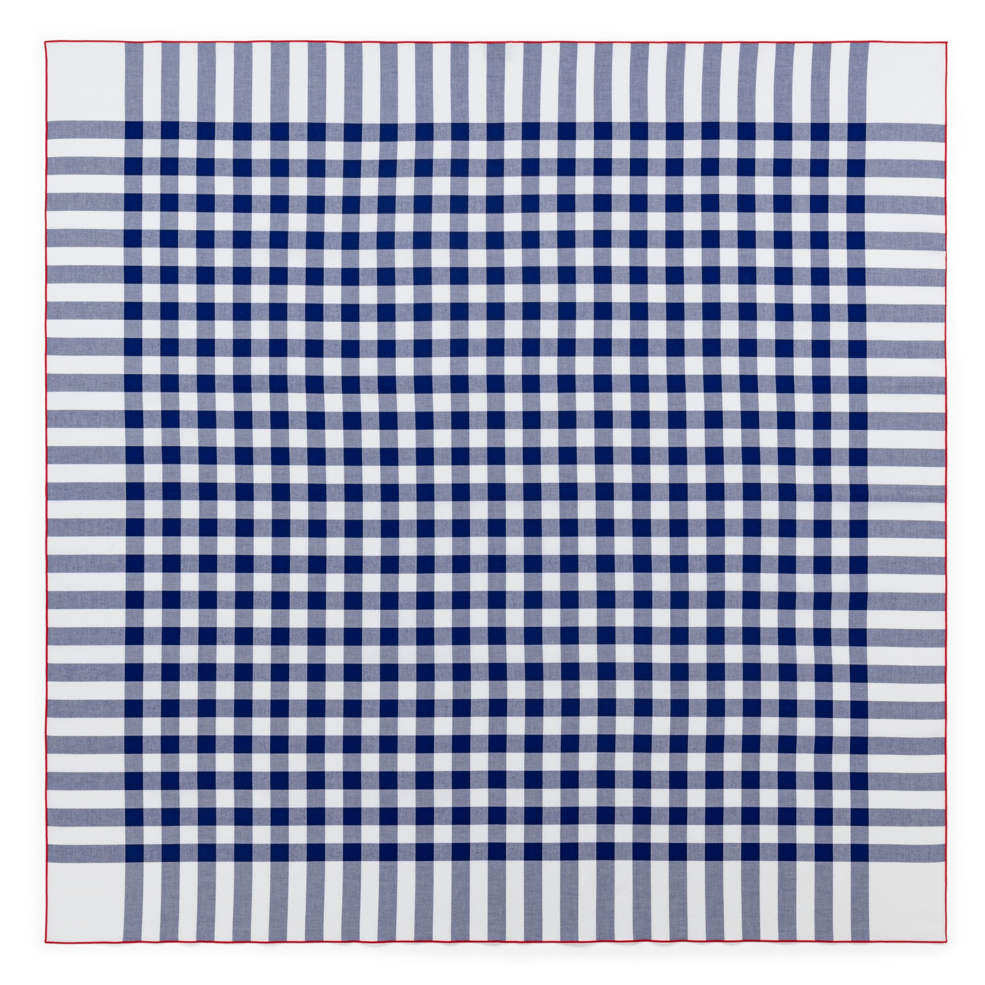 Tischdecke Élysée blau-weiß, 150 × 150 cm | MAGAZIN