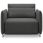 Sleeping chair corduroy Dark gray