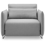 Sleeping chair corduroy Light gray