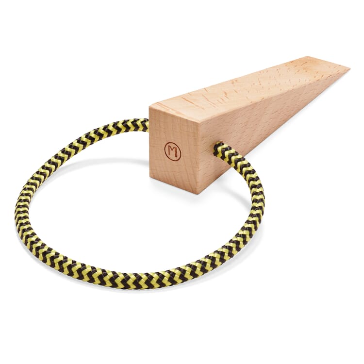 Door wedge M, Yellow/black