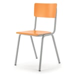 Chair Colegio Orange / pebble gray RAL 7032