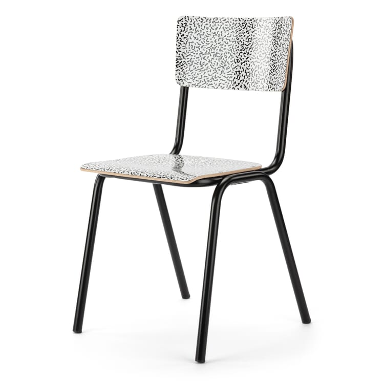 Chair Colegio, Bacterio / Deep black RAL 9005