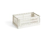 Folding box Colour Crate S White