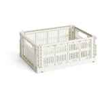 Folding box Colour Crate M White