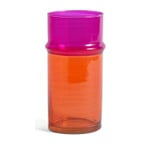 Moroccan S vase Orange/Pink