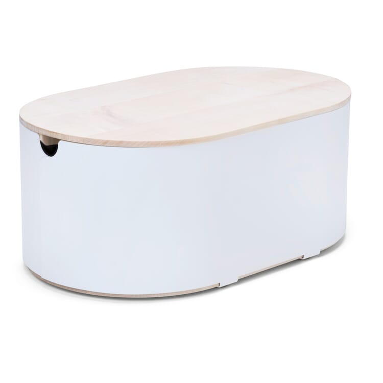 Bread Box Krume, RAL 9010 Pure White