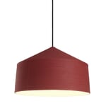 Pendant lamp Zenc Matte Red