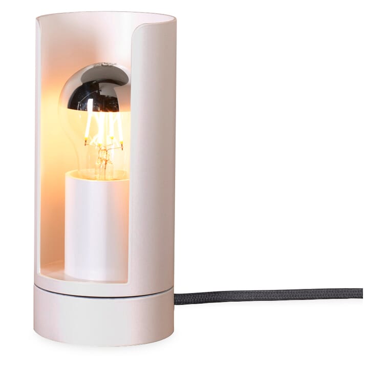 Table lamp Stuttgart 2, RAL 9016 Traffic white