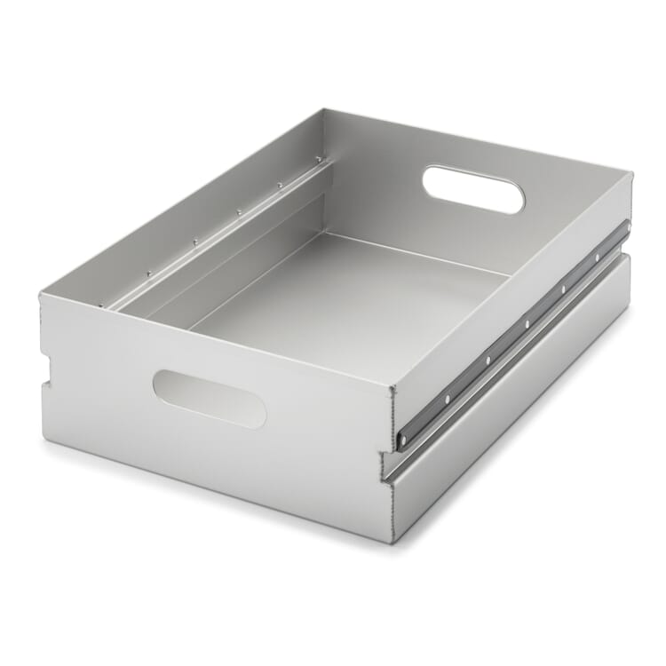 Atlas Drawer, Aluminum