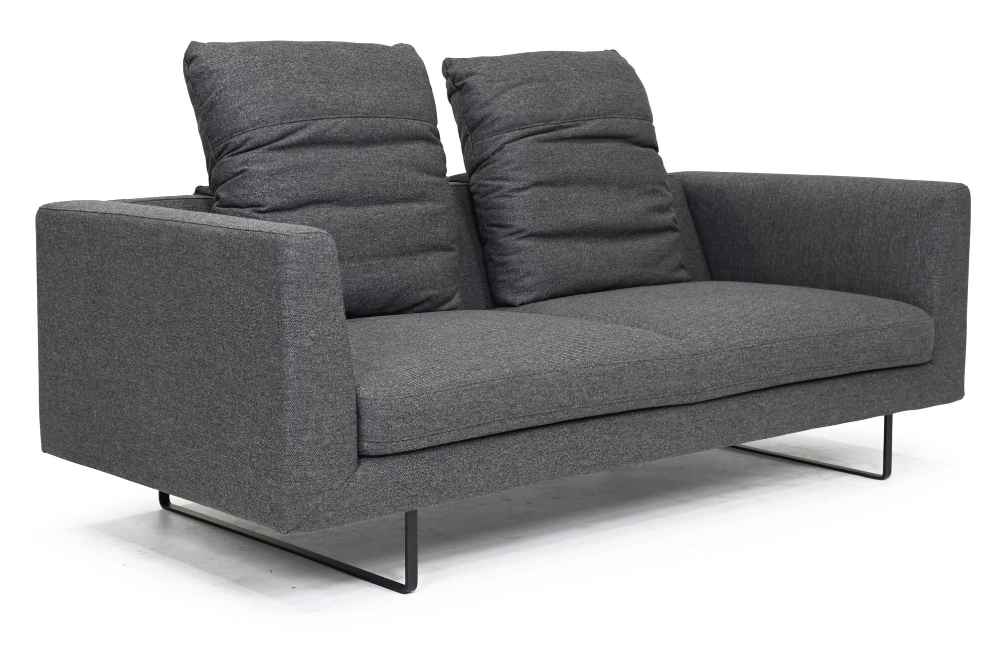 Rückenkissen zu Sofa August, Grau, (verstellbar)