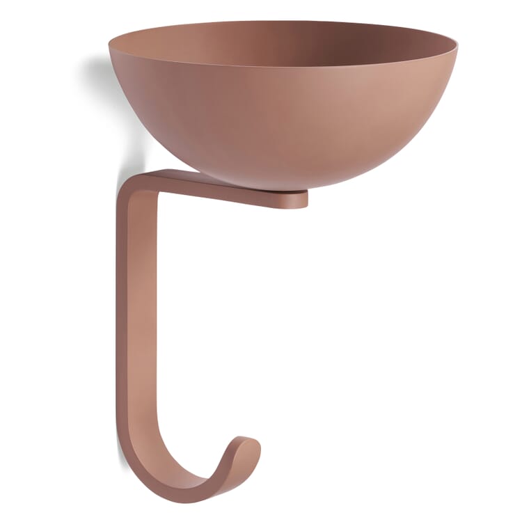 Wall Hook/Shelf Nest, RAL 050 60 20 Pink