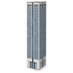 Notizzettelblock Paperscraper® Wolkenkratzer Downtown