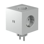 Square 2 Outlet Matte Gray