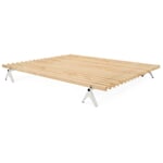 Bed Simplon 160 cm (solid wood) RAL 9010 Pure white