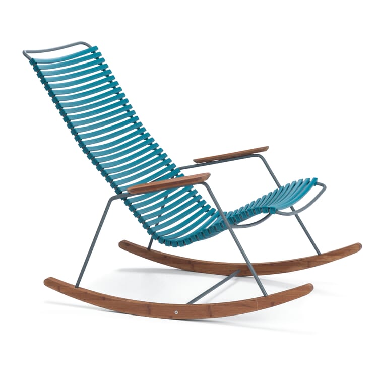 Rocking chair Click, Grey / Petrol
