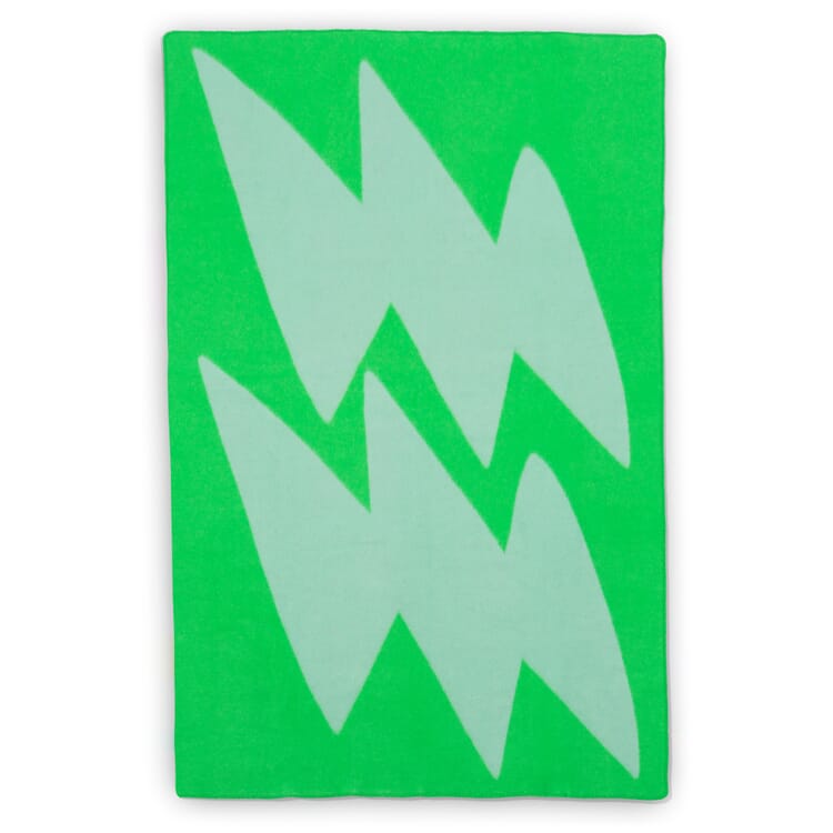 Wool blanket Flash, Green