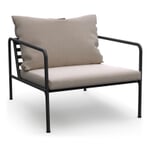 Avon lounge chair Black / Grey