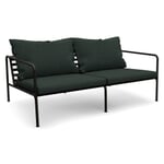 Lounge sofa Avon Black / Green