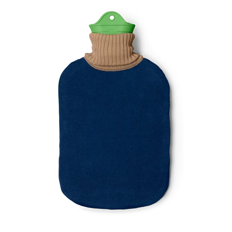 Hot water bottle suite, Blue