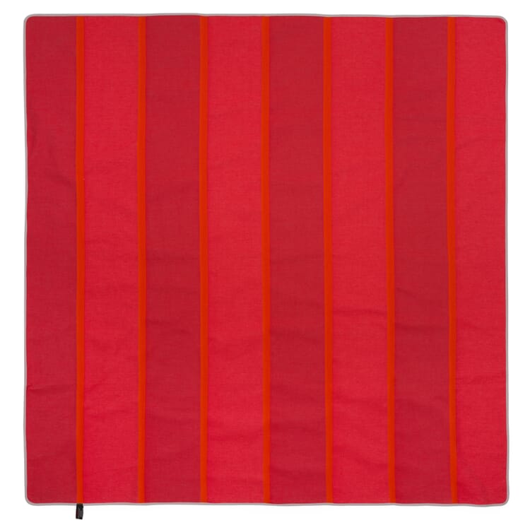 Table cloth Equipe, square, Red / Light red