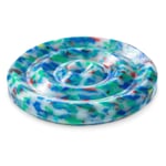 Confetti soap dish, coloured Round