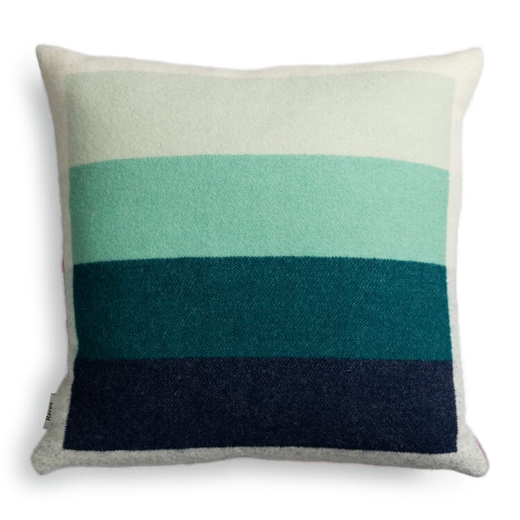 Cushion cover Åsmund Bold, Red-Turquoise