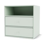 Shelving system Mini 1006 drawer Light green (mist 161)