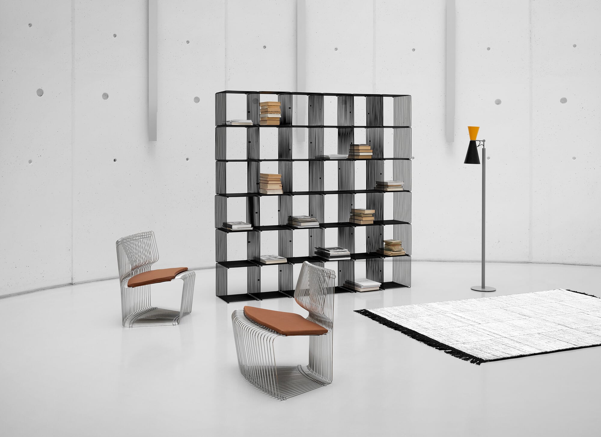 Shelf Panton Wire Single, Black (black 05) | Manufactum