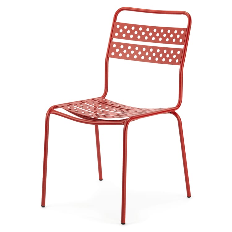 Chair Wallis, Signal red RAL 3001