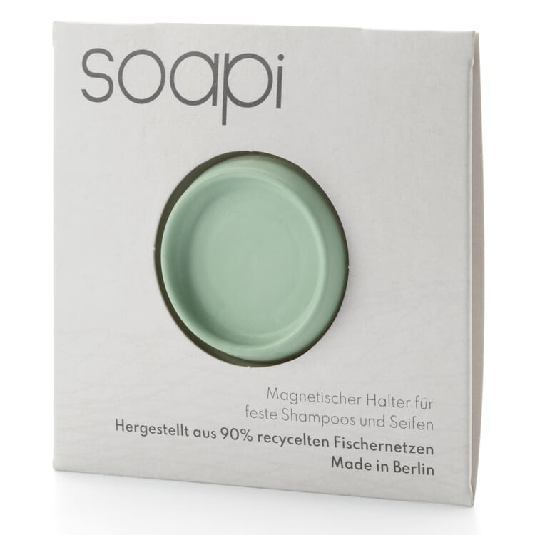 Soap holder recycled fishing nets, Mint