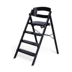 Children high chair folding Oak, black