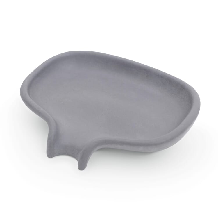 Concrete soap dish