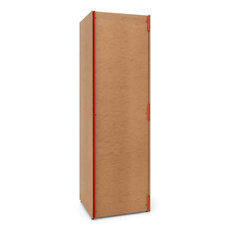 Cabinet P100, Nature / RAL 2001 Red orange