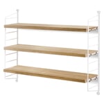 Shelf String Pocket Oak / White