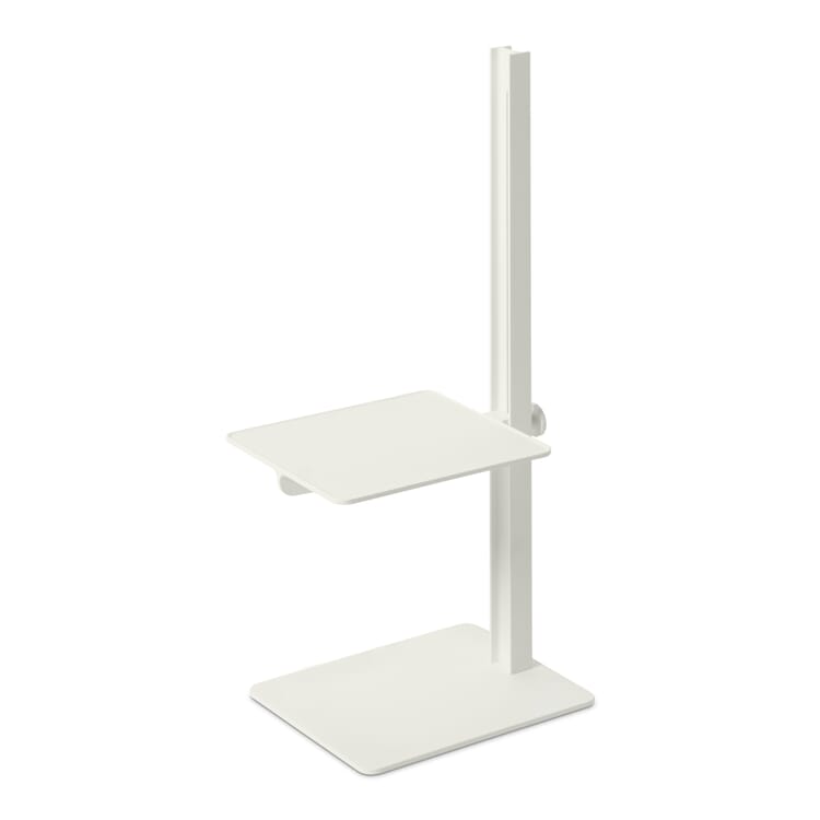 Museum side table, White
