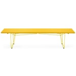 Table and bench BTB frame RAL 1016 Sulfur yellow