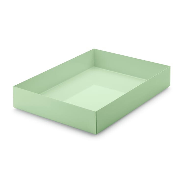 Shelf butterfly, RAL 6019 Pastel green